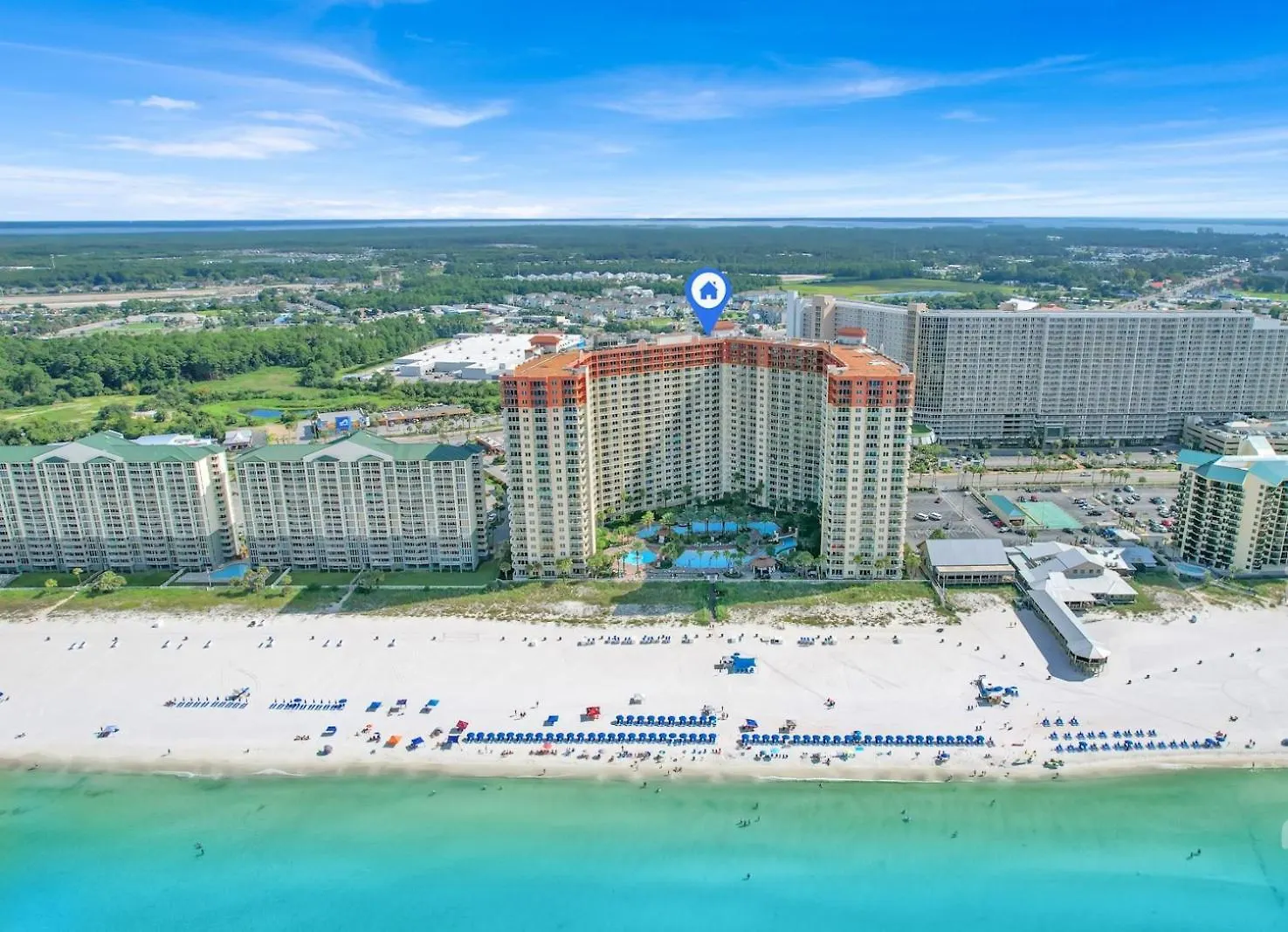 Apartment Shores Of Panama - Sea View Panama City Beach